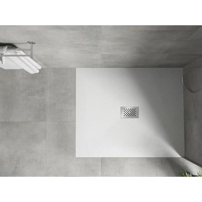 MEXEN/S - Hugo sprchová vanička SMC 120x100, biela, krytka nerez 42101012-X 4