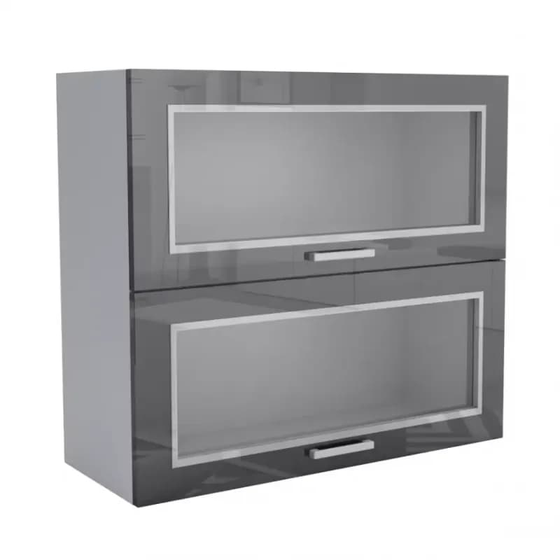 Kuchynská skrinka 80G 20W LUX čierna 1