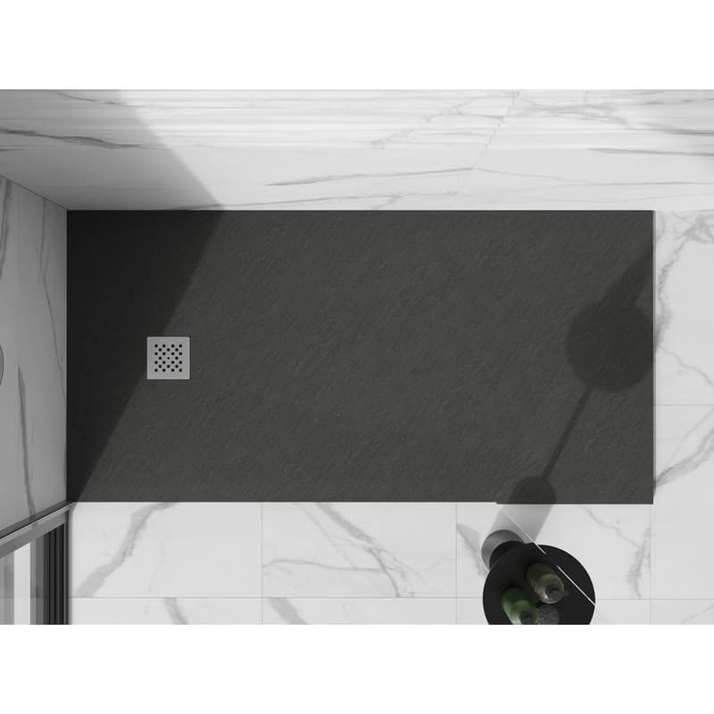 MEXEN - Stone+ sprchová vanička obdĺžniková 160x90, antracit 44719016 6