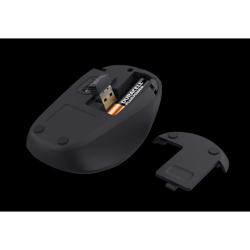 TRUST myš Yvi+ Wireless Mouse Eco Red, červená 3