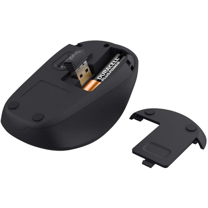 TRUST myš Yvi+ Wireless Mouse Eco Red, červená 5