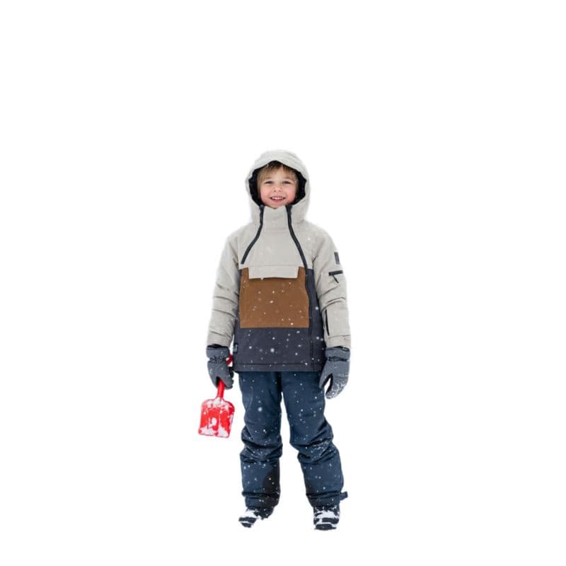 Detská lyžiarska bunda COLOR KIDS Jr. Ski Jacket-1903-Pure Cashmere 2