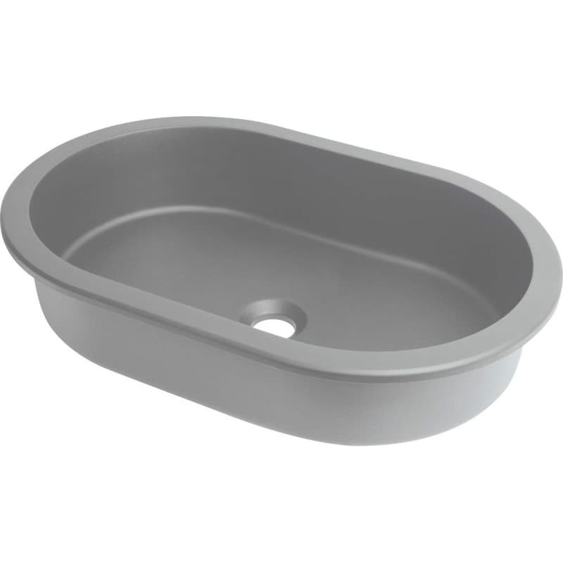 DEANTE - Silia - Granitové umývadlo šedá oval CQS_SU6U 1