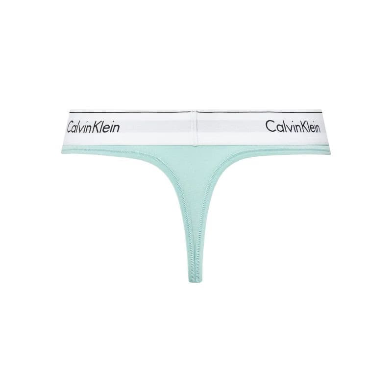 Dámske nohavičky CALVIN KLEIN THONG-Beau Blue 2