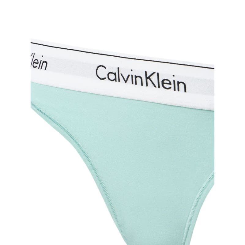Dámske nohavičky CALVIN KLEIN THONG-Beau Blue 3