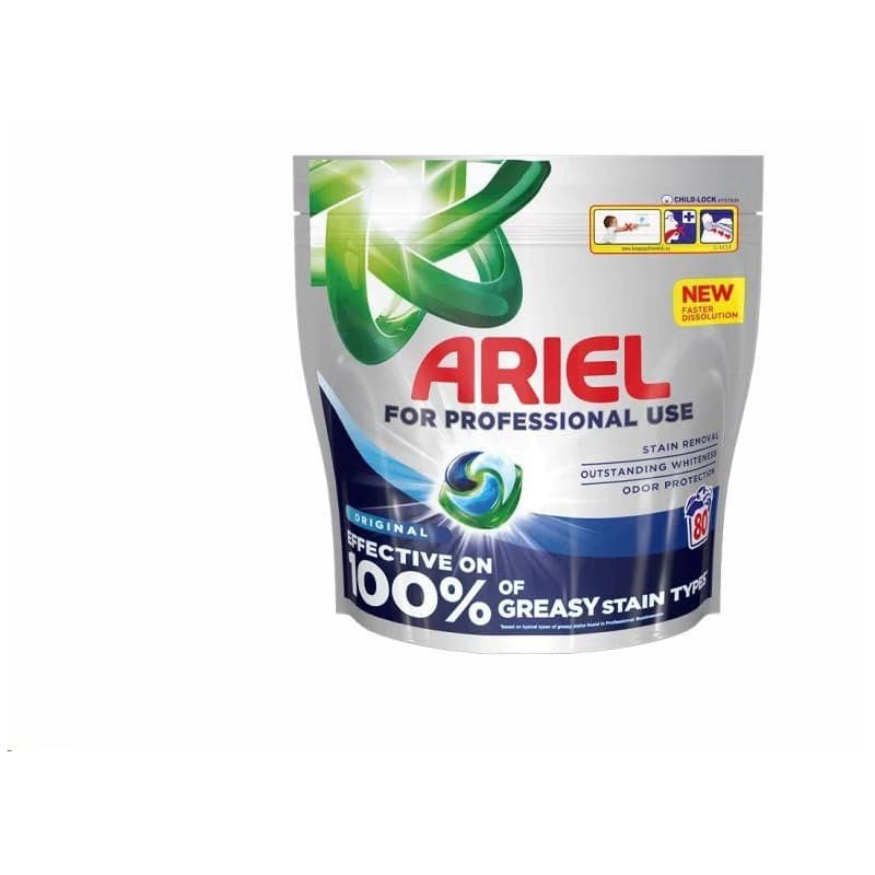 Pracie gélové tablety Ariel original na biele 80ks 1