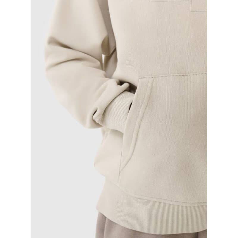 Chlapčenská mikina s kapucňou 4F JUNIOR SWEATSHIRT M1712-12S-CREME 3