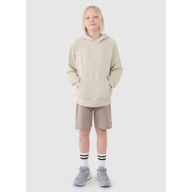 Chlapčenská mikina s kapucňou 4F JUNIOR SWEATSHIRT M1712-12S-CREME 5