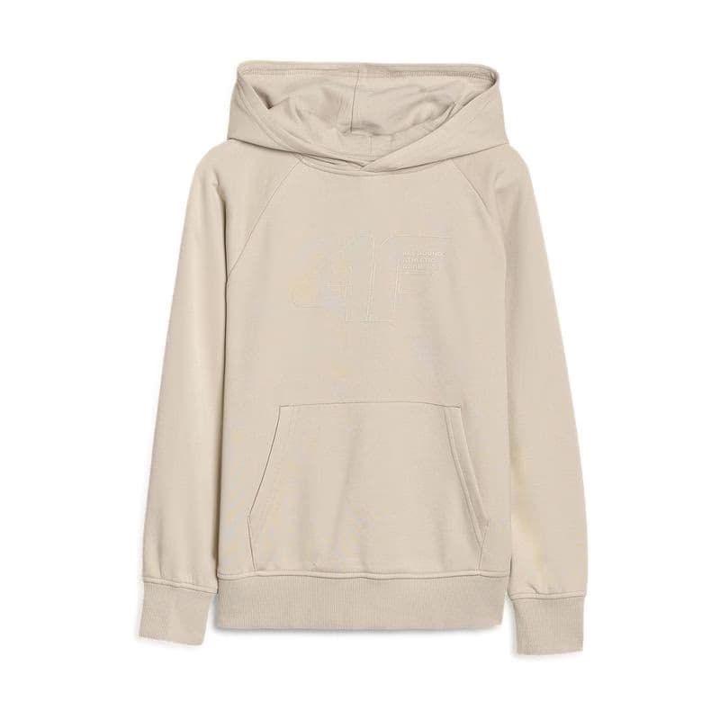 Chlapčenská mikina s kapucňou 4F JUNIOR SWEATSHIRT M1712-12S-CREME 6