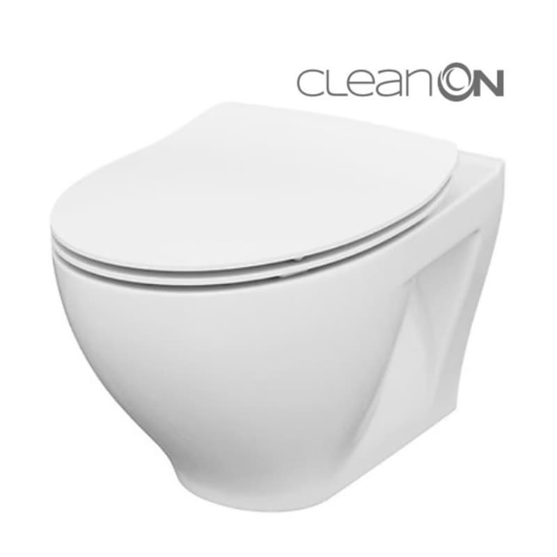 CERSANIT/S - SET 934 ZÁVESNÁ WC MISA MODUO CLEANON + WC SEDENIE DELFI SLIM SC EO K701-147
