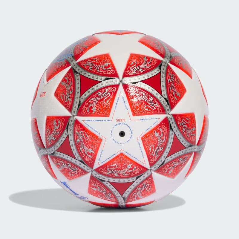 Futbalová lopta ADIDAS WUCL LGE WHITE SCARLE 3