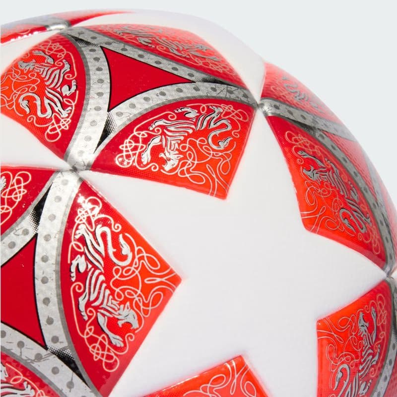 Futbalová lopta ADIDAS WUCL LGE WHITE SCARLE 4