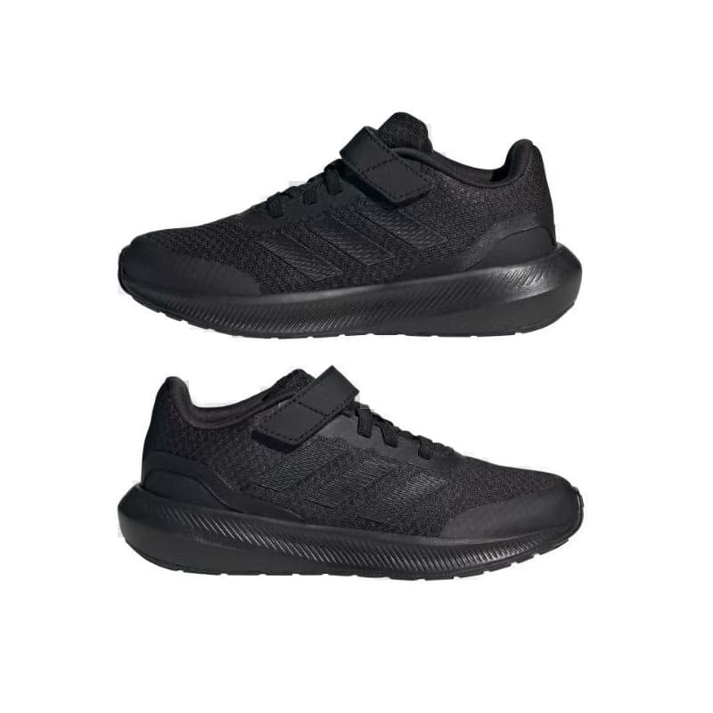 Chlapčenská rekreačná obuv ADIDAS Runfalcon 3.0 Elastic Lape core black core black core black 5