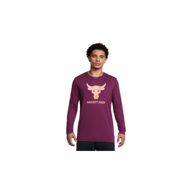 Pánske tričko s dlhým rukávom UNDER ARMOUR PROJECT ROCK UA PROJECT ROCK BRAHMA BULL LS-PPL 1