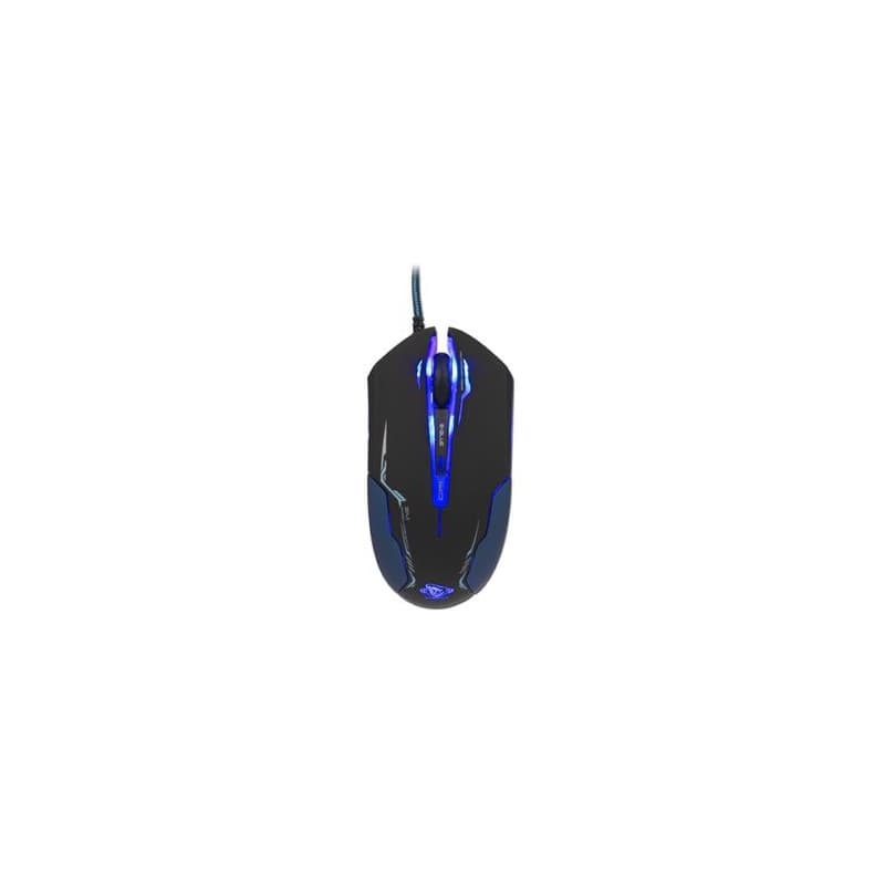 E-blue Auroza Myš káblové, čierna, 3500DPI