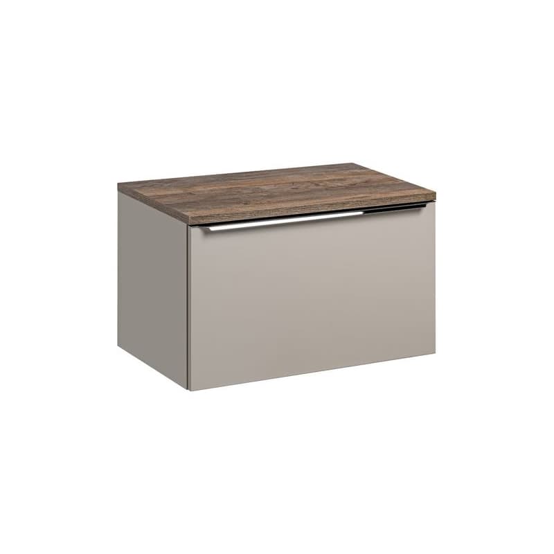 ArtCom Kúpeľňová skrinka s doskou SANTA Fe Taupe D80/1 | 80 cm 1