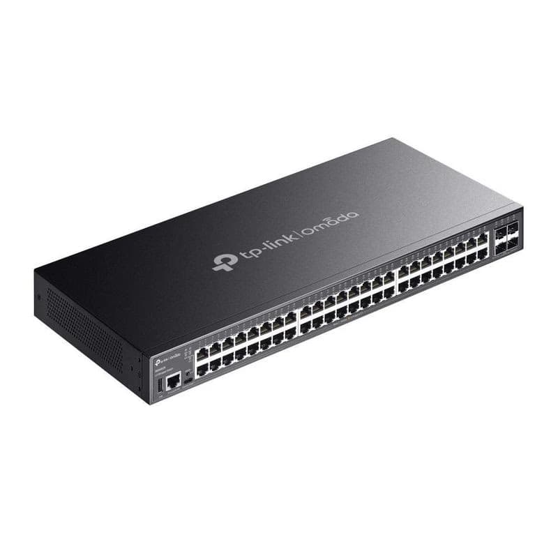 TP-Link OMADA switch SG5452X (48xGbE, 4xSFP+, 1xUSB2.0, 2xConsole, fanless) 4