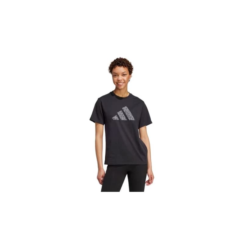 Dámske tričko s krátkym rukávom ADIDAS W ANIMAL T BLACK