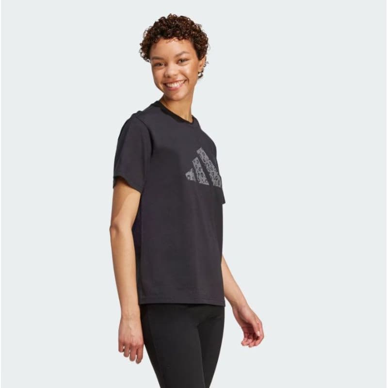 Dámske tričko s krátkym rukávom ADIDAS W ANIMAL T BLACK 2