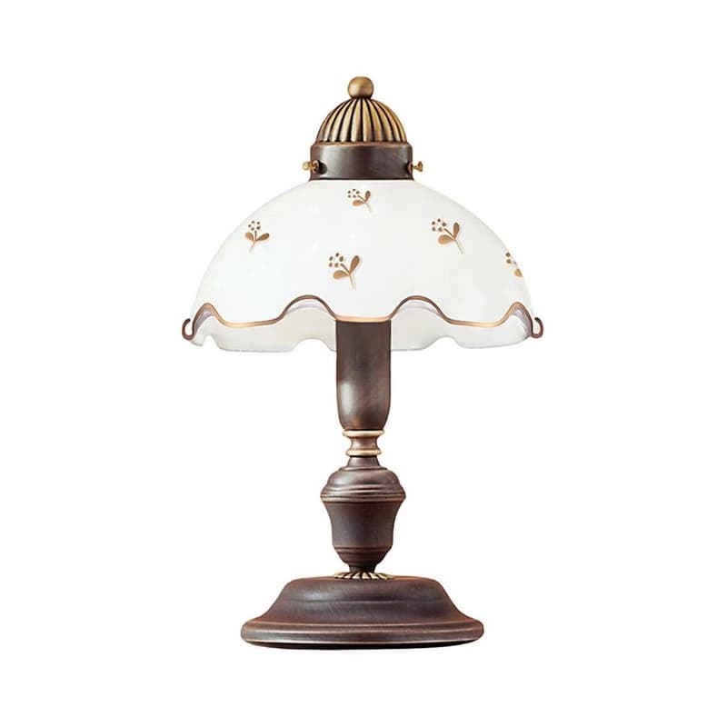 Kolarz 731.73.160 - Stolná lampa NONNA 1xE27/75W/230V s motívom kvetín, ružové zlato 731.73.160 1