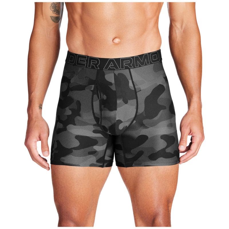 Pánske boxerky UNDER ARMOUR 3 PACK-UA PERFORMANCE TECH- NOVELTY 6in-BLK 2