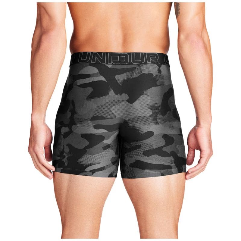 Pánske boxerky UNDER ARMOUR 3 PACK-UA PERFORMANCE TECH- NOVELTY 6in-BLK 3