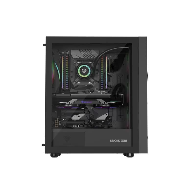 Počítačová skriňa Genesis DIAXID 605 ARGB/Midi Tower/Transpar./Čierna 3