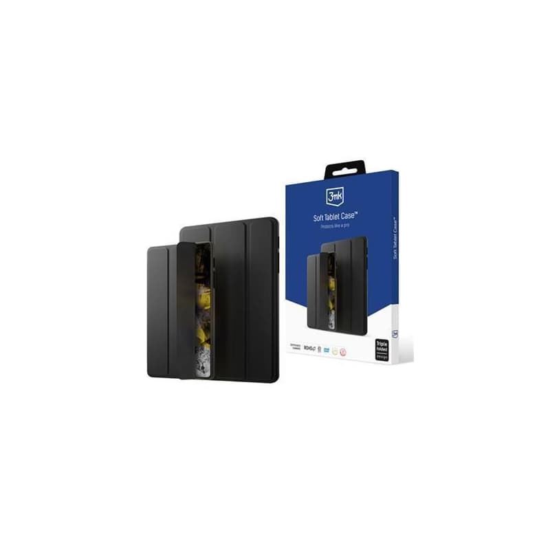 3mk ochranné púzdro Soft Tablet Case pre Apple iPad 10, 9" 10 gen / 11" 11 gen, čierna