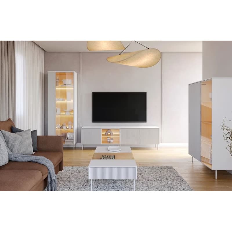 Dig-net nábytok Komoda BALIO LB-03 s LED osvetlením 2