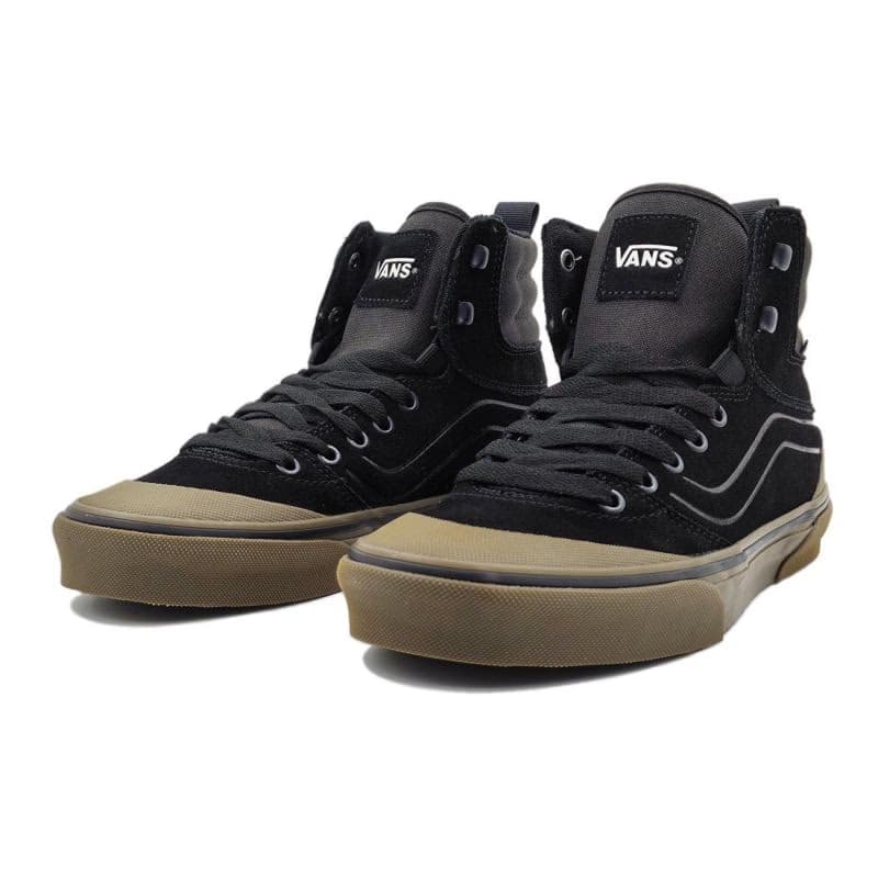 Pánska vychádzková obuv VANS MN Ashwood HI (Suede Canvas) black gum 4