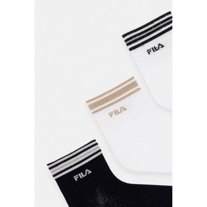 Dámske ponožky FILA 3PACK-WOMAN QUARTER SOCKS 3