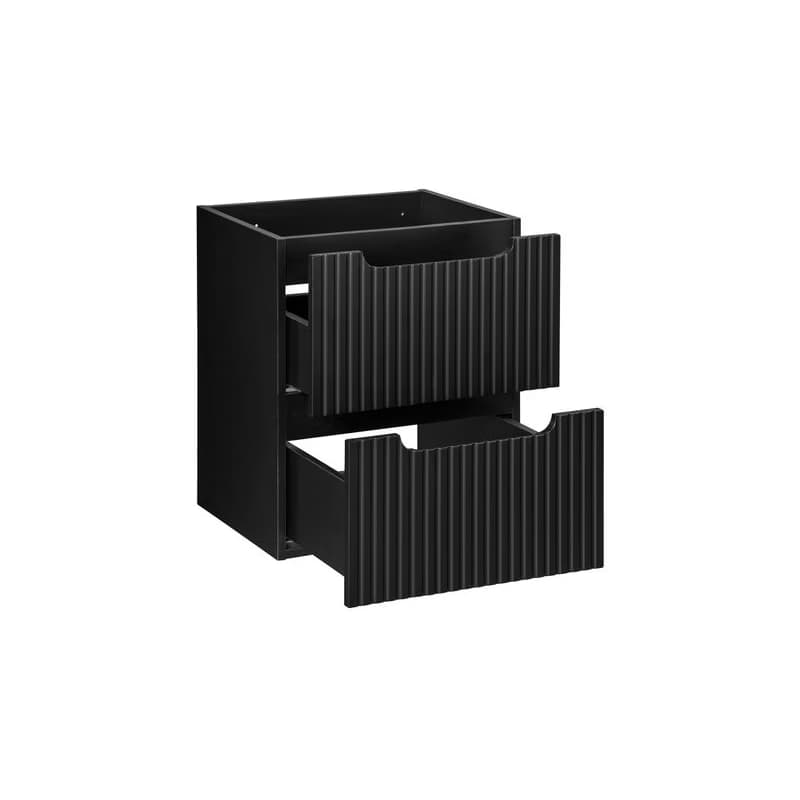 ArtCom Skrinka pod umývadlo NOVA Black 82-50-2S | 50 cm 3