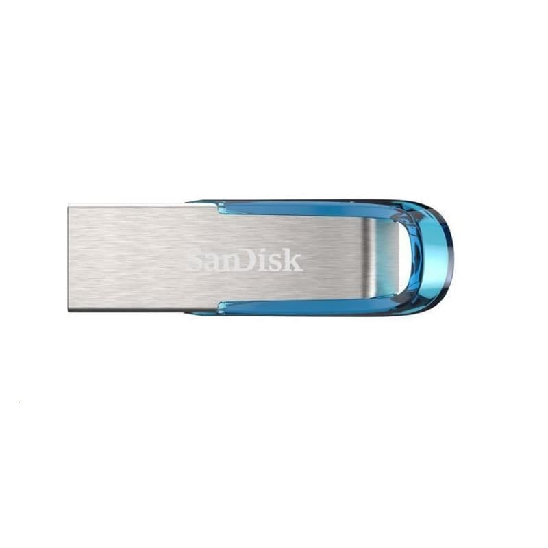 SanDisk Flash Disk 64GB Ultra Flair, USB 3.0, tropic modrá 1