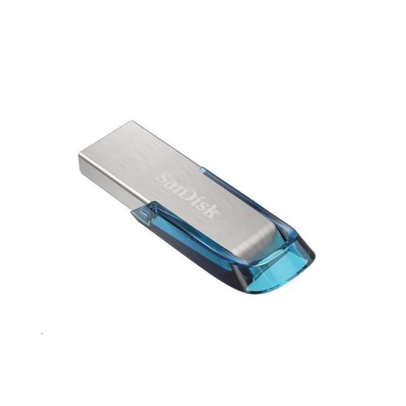 SanDisk Flash Disk 64GB Ultra Flair, USB 3.0, tropic modrá 2
