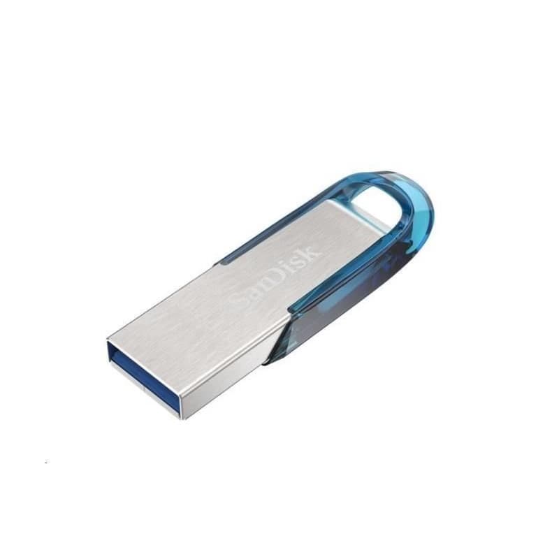 SanDisk Flash Disk 64GB Ultra Flair, USB 3.0, tropic modrá 5