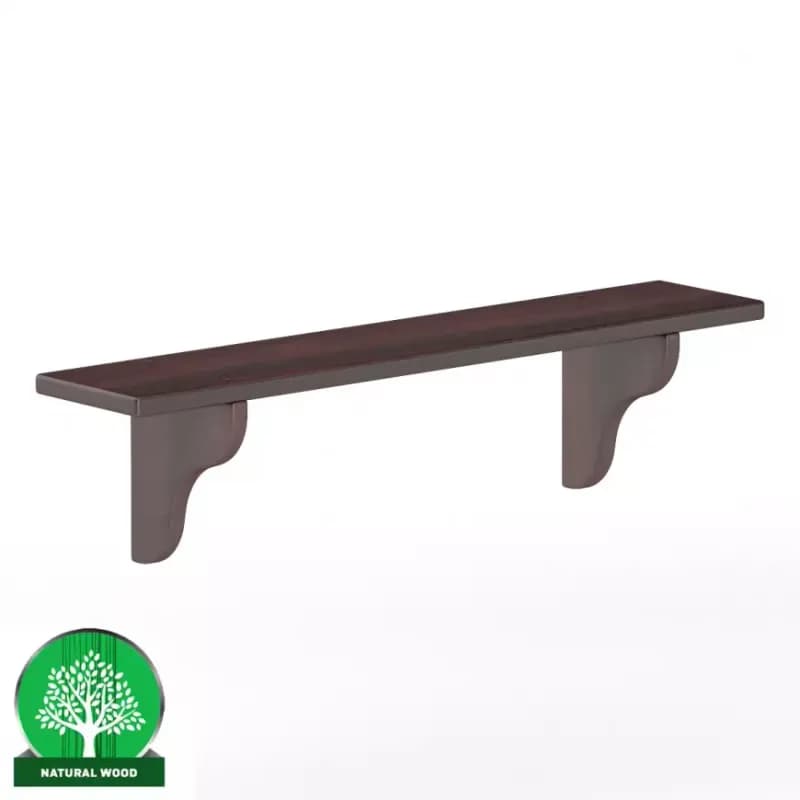 Polička borovica PK120-100x25x20 orech 1