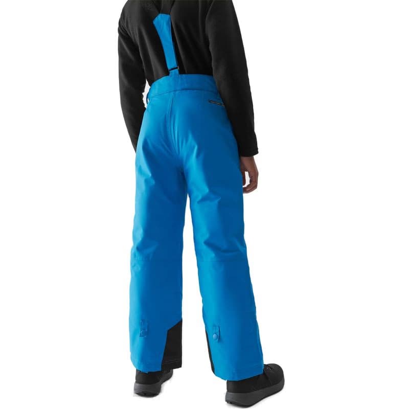 Chlapčenské lyžiarske nohavice 4F JUNIOR TROUSERS FNK-JAW23TFTRM358-35S-TURQUOISE 3