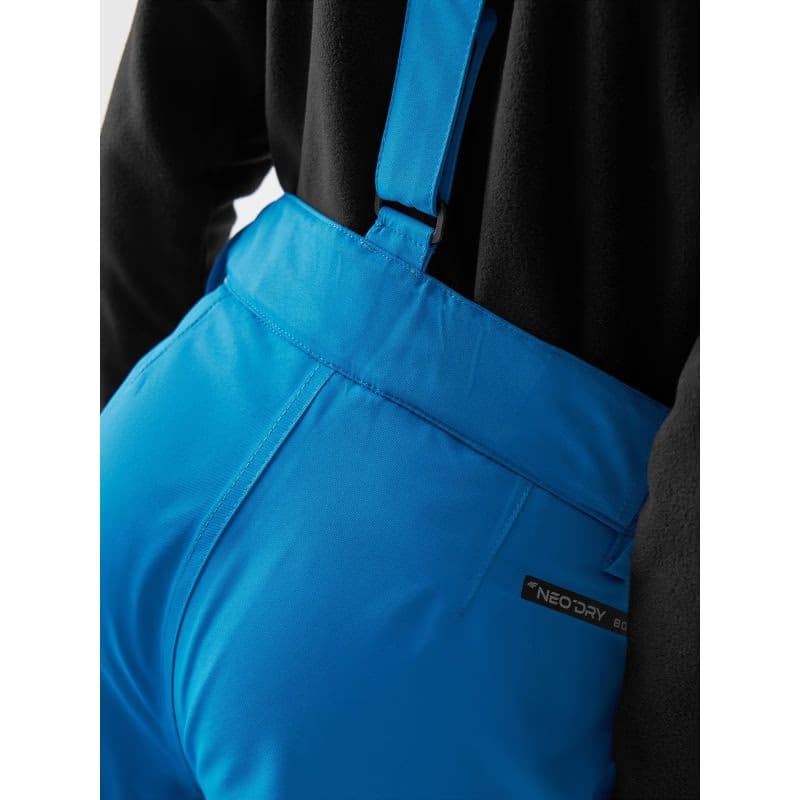 Chlapčenské lyžiarske nohavice 4F JUNIOR TROUSERS FNK-JAW23TFTRM358-35S-TURQUOISE 5