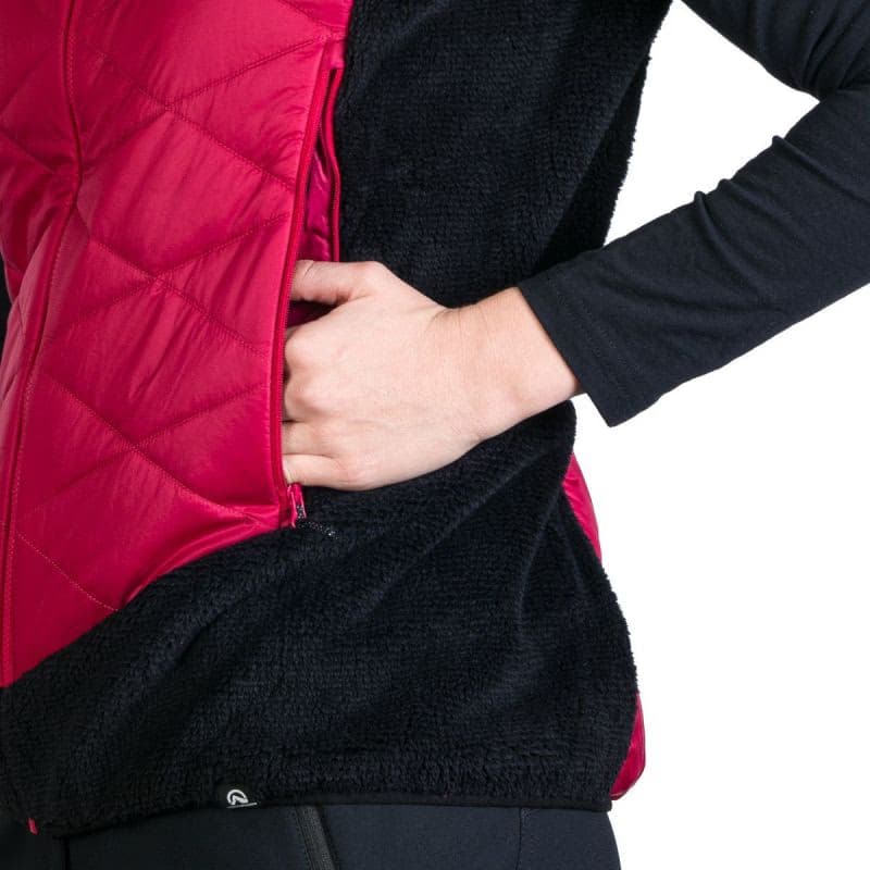 Dámska turistická vesta NORTHFINDER MARIANNE-577cherryblack 5