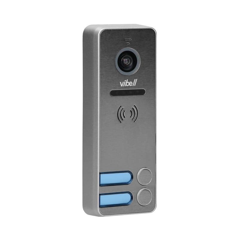 Sada videovrátnika FELIS MEMO MULTI2 dvojrodinný, LCD 7" monitor, sloty SD+DVR, biela