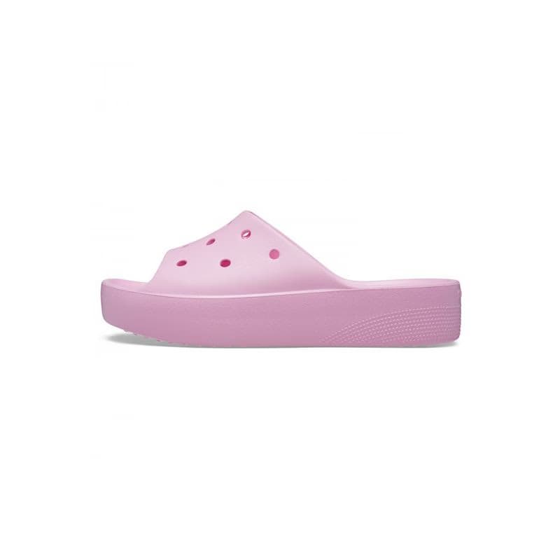 Dámske šlapky (plážová obuv) CROCS Classic Platform Slide flamingo 3