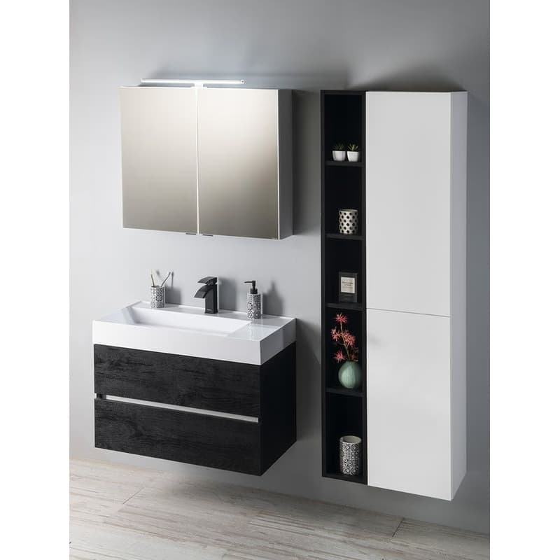 SAPHO - GODIVA umývadlo, liatý mramor, 83x44cm, biela GU083L 6