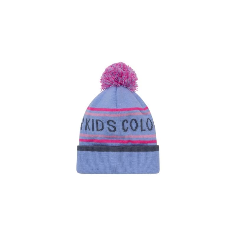 Detská zimná čiapka COLOR KIDS Hat - Logo CK-741915.6403-Hydrangea 1