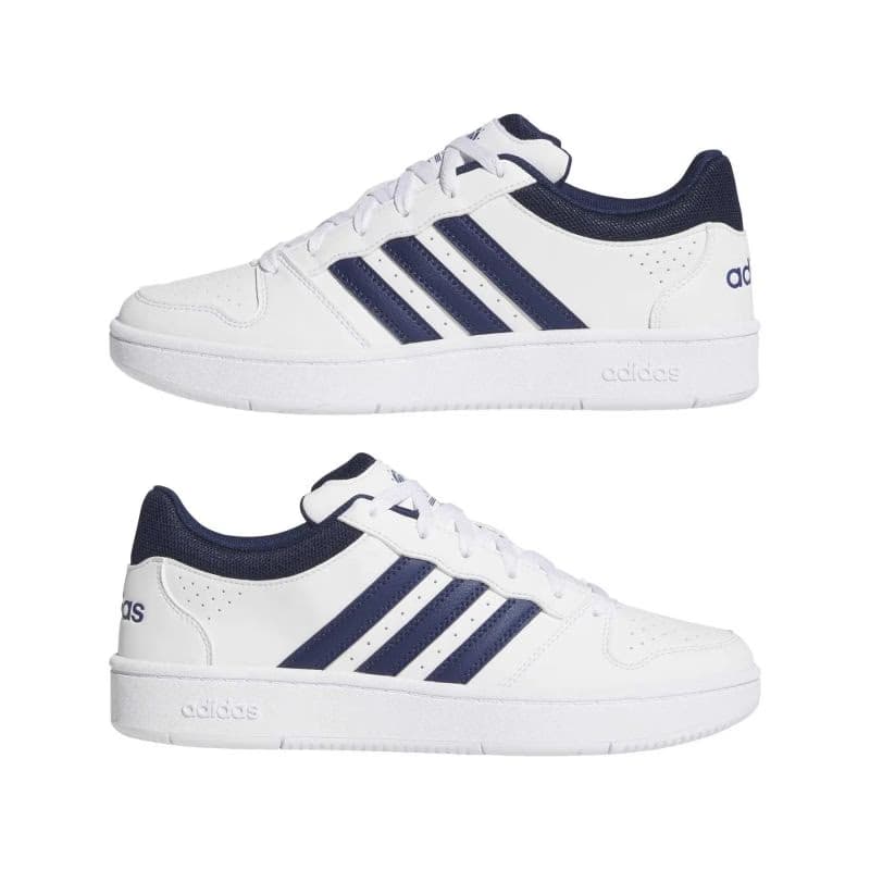 Pánska rekreačná obuv ADIDAS Hoops Classic M cloud white dark blue orbit grey 4