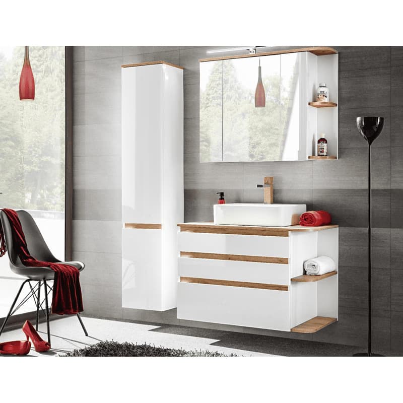 ArtCom Vysoká skrinka do kúpeľne PLATINUM 800 2