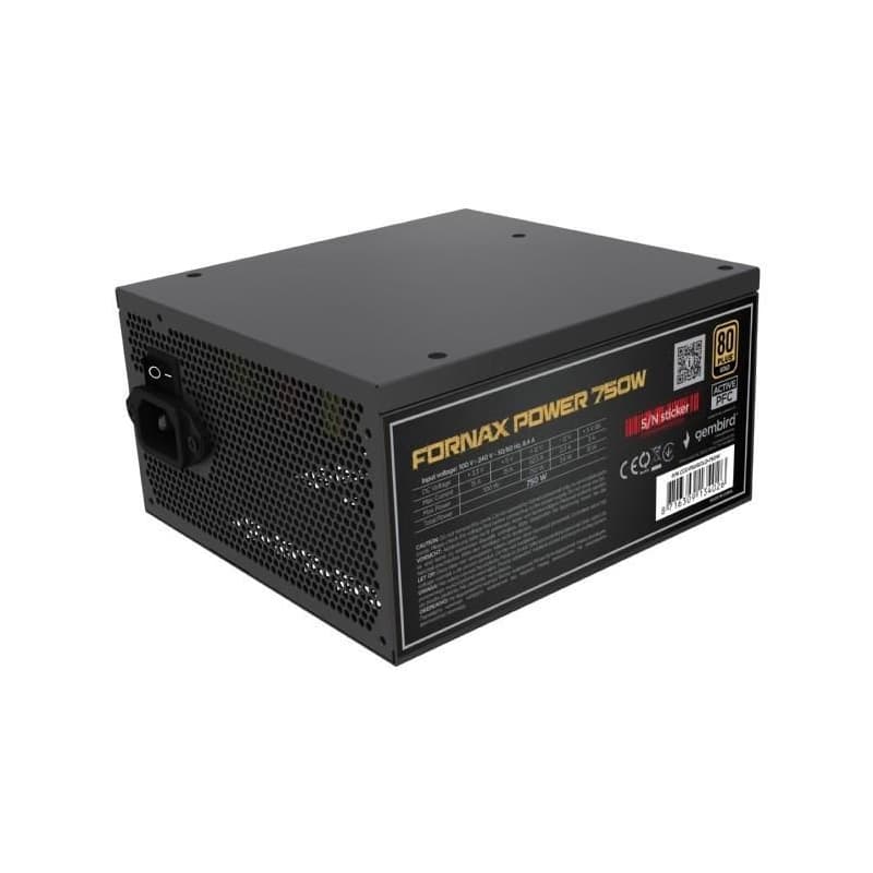 GEMBIRD FX modular 750W 80+ Gold ATX 3.1