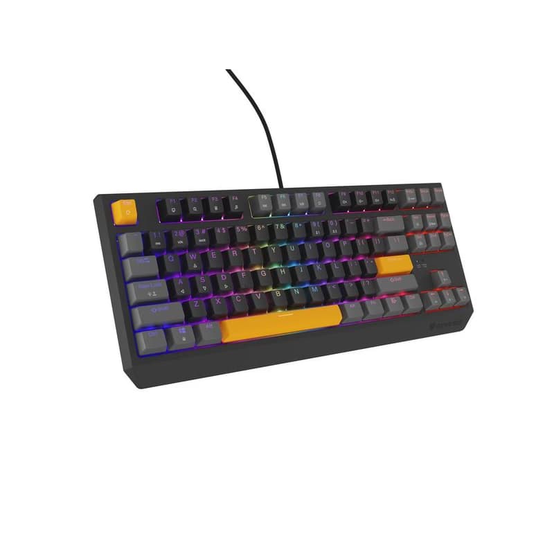 Genesis herná klávesnica THOR 230/TKL/RGB/Outemu Red/Drôtová USB/US layout/Anchor Positive Šedá 5
