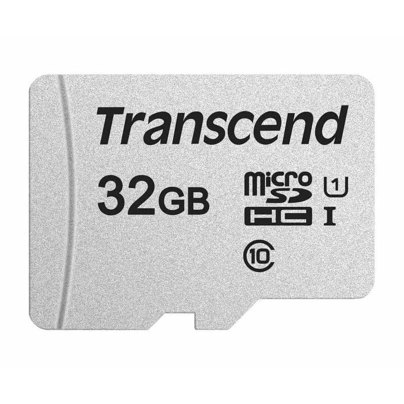 TRANSCEND MicroSDHC karta 32GB 300S, UHS-I U1 + adaptér 1