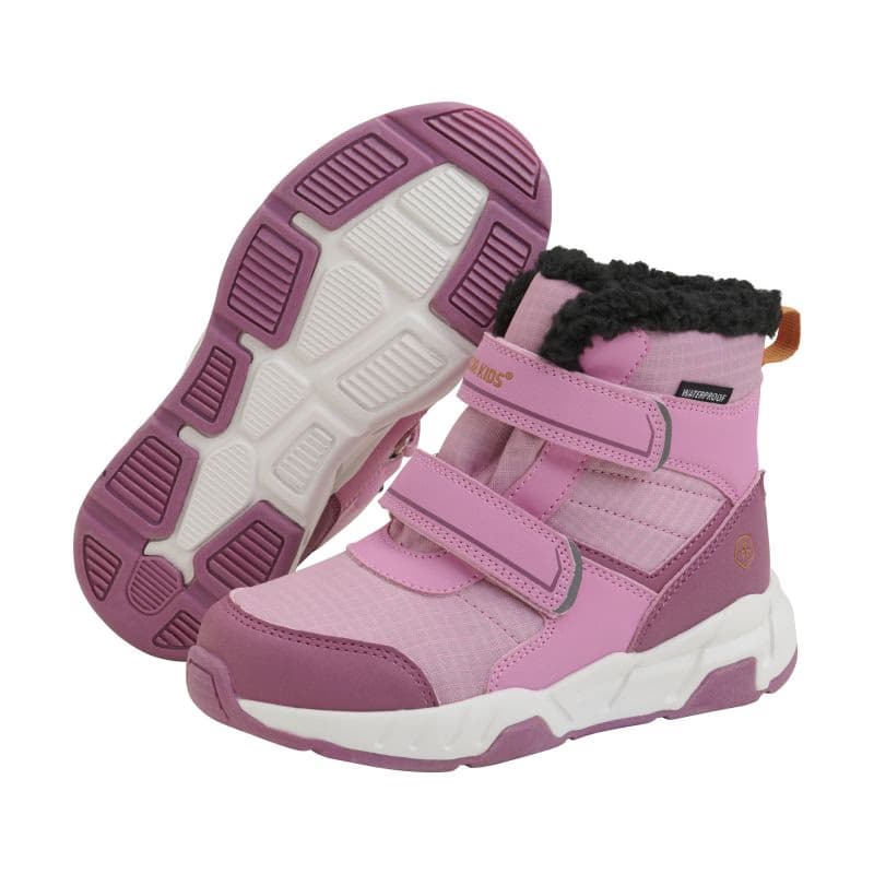 Dievčenské vysoké zimné topánky COLOR KIDS Boots W. Velcro, WP-760154.5214-Lilac chiffon 3