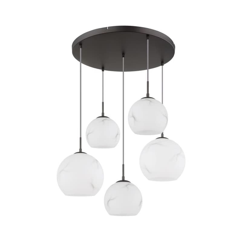 Globo 15999M-5HR - Závesné svietidlo na lanku RAGUSA 5xE27/60W/230V pr. 75 cm 15999M-5HR 1